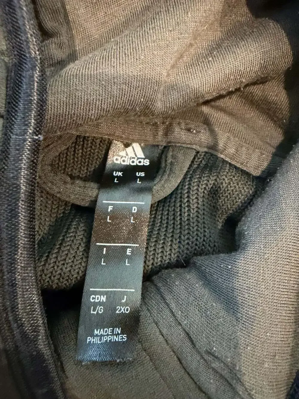 Adidas ZNE Full Zip Hoodie Olive Green Size Large